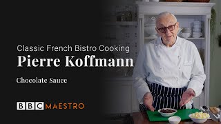 Pierre Koffmann  Chocolate Sauce  Classic French Bistro Cooking  BBC Maestro [upl. by Ninnahc]