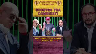 SCONTRO TRA COMUNISTI marcorizzo scontro talkshow [upl. by Ddat]