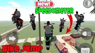 New Speedometer amp Bike Jumping Challenge Indian Bike Driving 3d Gamenewupdates indianbikedriving3d [upl. by Steel739]