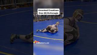 Ryan Crookham took out his teammate and 6 ranked wrestler at 133 Connor McGonagle 😳 [upl. by Arelus803]