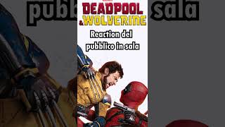 quotCAPITAN AMERICAquot  Deadpool e Wolverine Reaction del pubblico deadpool wolverine marvel [upl. by Liauqram863]