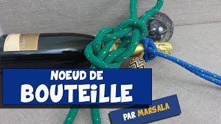 Noeud de bouteille  d’elingue pour suspendre une jarre  Noeud Pratique [upl. by Niles]