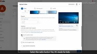 How to upload a Video on Youtube Tutorial [upl. by Ahsiekel]