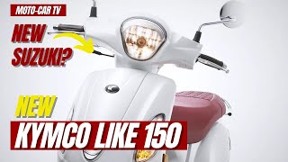 Introducing Kymco LIKE 150 Retro Scooter  MOTOCAR TV [upl. by Rodama]