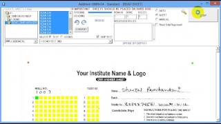 OMR Sheet Checker Software Operation Read Scanned Sheets [upl. by Priscella]