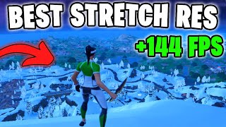 Best Stretch Resolution For Low END PCs✅How To Get Stretch Res in Fortnite Chapter 5 [upl. by Barina781]