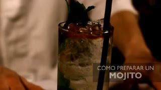 Como Preparar un Mojito  Los Cocteles Mas Populares [upl. by Nirot981]