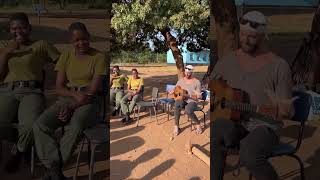 BTS rehearsing my new song MY SISTER in Zimbabwe w antipoaching group  Samuel J 🤍 samuelj bts [upl. by Notsnorb]