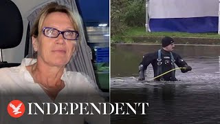 Gaynor Lord Divers search Norwich river in hunt for missing mother [upl. by Arutnev471]