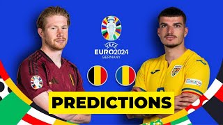 BELGIUM VS ROMANIA  Match Preview and Prediction  EURO 2024 [upl. by Maiocco]