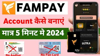 fampay account kaise banaye 2024  fampay account opening process  Fampay account create 2024 [upl. by Narud]