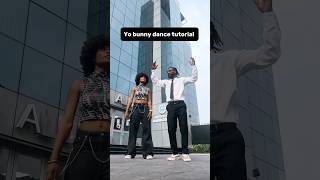 Yo bunny dance tutorial with a stranger part3 shorts dance tutorial [upl. by Schwartz508]