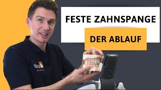 Feste Zahnspange einsetzen  Der Ablauf einer kieferorthopädischen Behandlung  Dr Sorg Welzheim [upl. by Atsahc]