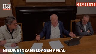 NIEUWE INZAMELDAGEN AFVAL [upl. by Viveca]