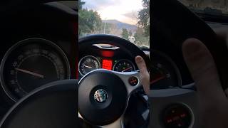 Alfa Romeo Brera 22JTS Acceleration On Wet Road Exhaust Sound [upl. by Claudelle998]