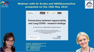 Connections between Hypermobility and long Covid webinar with Dr J Eccles [upl. by Philippa534]