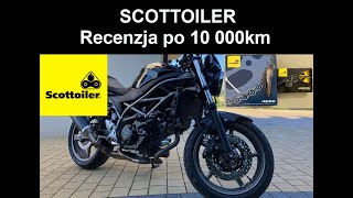 Scottoiler vSystem recenzja po 10 000km oliwiarka 2023 [upl. by Derinna570]