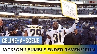 CHARGERS FUMBLE RECOVERY TO WIN WILDCARD vs RAVENS w TITANIC MUSIC  CELINEASCENE [upl. by Obadias]