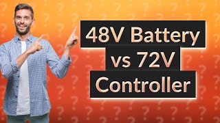 Can I use a 72V battery on a 48V controller [upl. by Wootten]