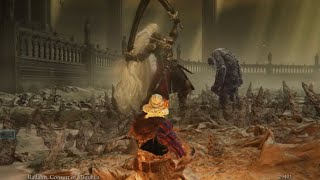 ELDEN RING™ DLC Easy kill Final boss Radahn  Heal from Afar  Taylew the Golem Smith [upl. by Tnahsarp492]