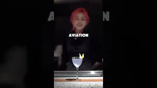 AVIATION COCKTAIL alcoholicdrinks drink enjoyyourlife viralvideo viralytshorts [upl. by Earas]