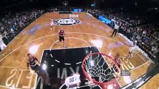 Thaddeus Young Drives and Smashes on Meyers Leonard [upl. by Etteniuqna]