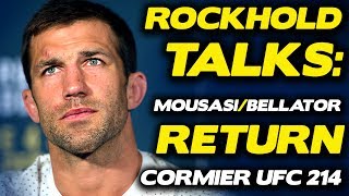 Luke Rockhold is Sick of Waiting amp Having His Return Delayed quotI’ve Been Ready to Fight Since Junequot [upl. by Kinelski]