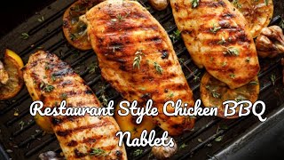 chicken bbq tikka nablet recipe  chicken wing bbq restaurant style Ayesha Zaheer cookingampvlogging [upl. by Lleumas]