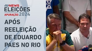 Ao lado de Bolsonaro Ramagem fala sobre derrota nas eleições municipais do RJ [upl. by Hillhouse]