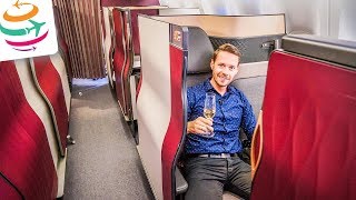 Qatar Airways Q Suite ENG Business Class 777 Review  YourTravelTV [upl. by Eintihw465]