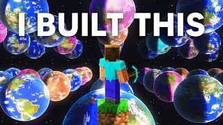 How I Built Infinite Universes in Minecraft [upl. by Kirven]