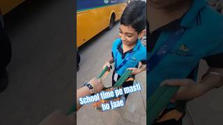 Good morning school ytshorts shorts heloschool pickanddrop schoolbus schoolshort [upl. by Etnor638]