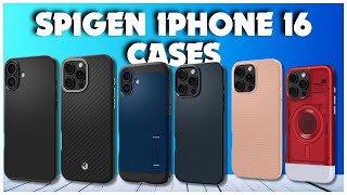 7 BEST SPIGEN IPHONE 16 CASES OF 2024 [upl. by Kragh]