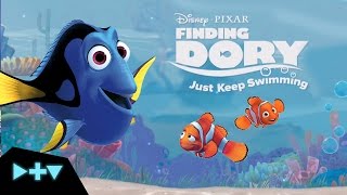 Just Keep Swimming 🐠  Finding Dory  Disney Channel UK [upl. by Arundell]