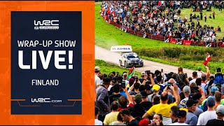 🔴 WrapUp Show LIVE  WRC Secto Rally Finland 2024 [upl. by Kinnie178]