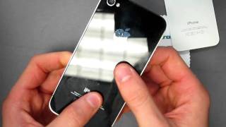 iPhone 4 Back Cover Replacement Directions Zeetron [upl. by Naujaj]