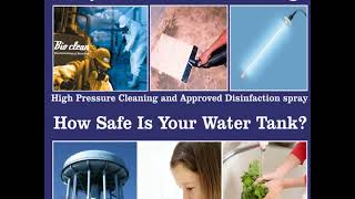 Water Tank Cleaning amp Disinfection Service Ludhiana Punjab [upl. by Enelrahc99]