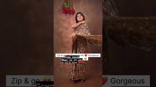 how to drape ready to wear saree dalchini serial short video readytowearsaree [upl. by Jezebel143]