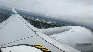 Alaska Airlines Boeing 737 MAX 9 Takeoff from SeattleTacoma International Airport [upl. by Paderna]