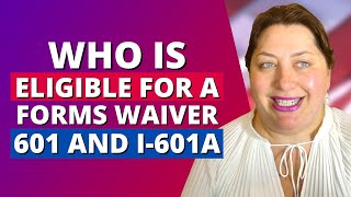 Applying For a Waiver of Inadmissibility  Difference between I601 and I601A waiver [upl. by Nrol]