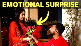 EMOTIONAL SURPRISE ON VALENTINES DAY 😭 ❤️  ആദ്യമായ് PROPOSE ചെയ്തപ്പോൾ  AMMU amp ASWIN [upl. by Felicidad]