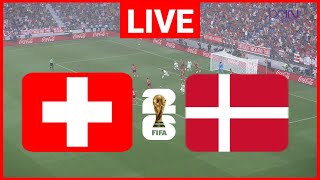 🔴LIVE Schweiz gegen Dänemark I UEFA Nations League  Vollständiges MatchStreaming [upl. by Tireb]