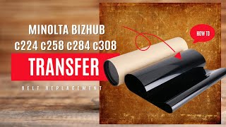 Transfer MINOLTA Bizhub c224 c258 c284 c308 c364 c368 c454 c554 [upl. by Moreta]