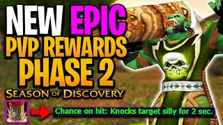 NEW EPIC Rewards From quotThe Blood Moonquot PVP Event In Phase 2  Season of Discovery [upl. by Dnallor]