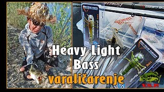 Pastrvski grgeč  Heavy Light Bass varaličarenjeSavage Gear TPE Myfly Nimph3D Fry  VSP [upl. by Nidnal]