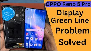 Oppo Reno 5 Pro Display Green Line Problem Solved [upl. by Octavia]