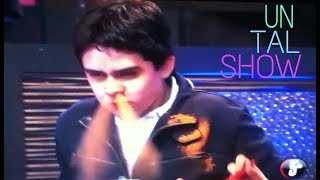 Cinnamon Challenge  Caeli Diego Alfaro amp Diego Loppz UN TAL SHOW [upl. by Aerbas]