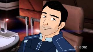 Wake Me  Kaidan Alenko  Mass Effect 3 animated version [upl. by Corydon]