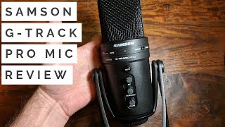 Samson GTrack Pro Microphone Review [upl. by Scibert945]