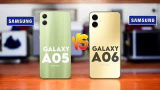 Samsung Galaxy A05 vs Samsung Galaxy A06 [upl. by Alexa]